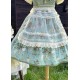 Mademoiselle Pearl Four Leaf Clover and Lime Blouse Apron Overdress JSK and Ops(Reservation/2 Colours/Full Payment Without Shipping)